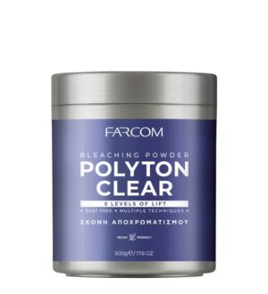 FARCOM POLYTON CLEAR ΣΚΟΝΗ ΑΠΟΧΡΩΜΑΤΙΣΜΟΥ 500GR