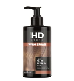 HD HAIR COLOR REFRESH MASK WARM BROWN 400ML