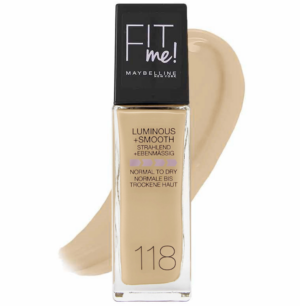 Fit Me Luminous and Smooth  118 Light Beige