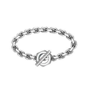 Ανδρικό βραχιόλι ARMANI EXCHANGE από ανοξείδωτο ατσάλι (Y326 AXG0103040)