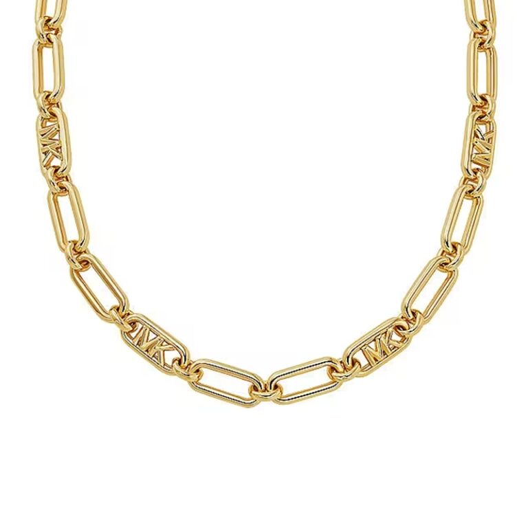 MICHAEL KORS FASHION JEWELS Κολιέ από επιχρυσωμένο ανοξείδωτο ατσάλι (Y343 MKJ828400710)