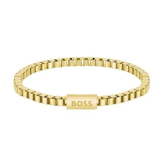 Ανδρικό  βραχιόλι από ατσάλι HUGO BOSS JEWELS (Y351 1580318M)